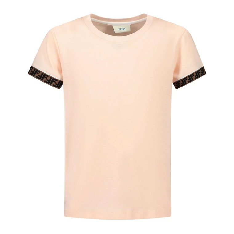 Unisex Jersey Tinto Koszulka Fendi