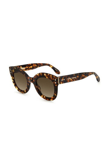 Isabel Marant okulary przeciwsłoneczne damskie kolor brązowy