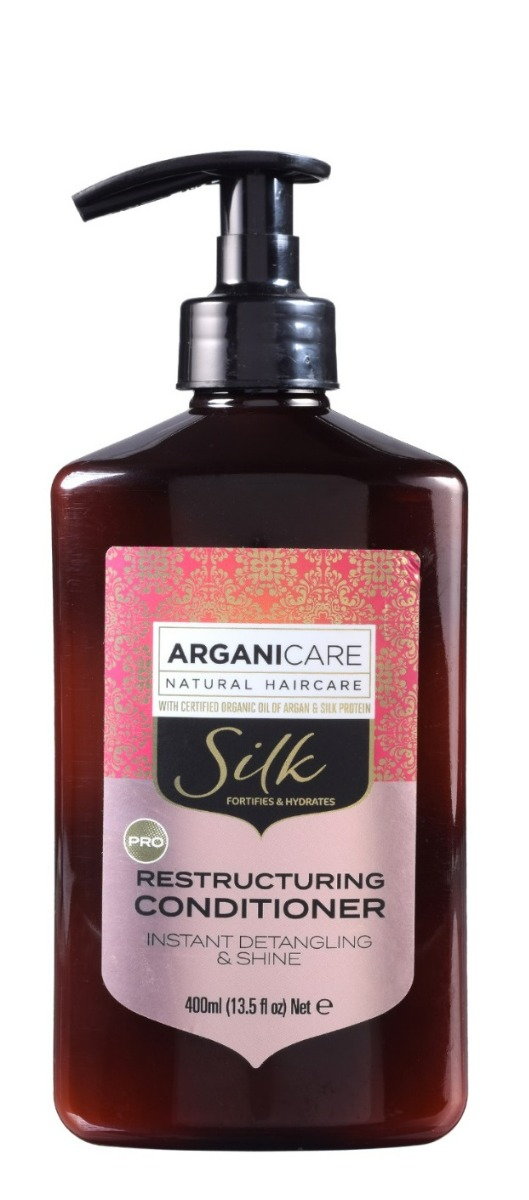 Arganicare Silk Odżywka Do Włosów 400 ml