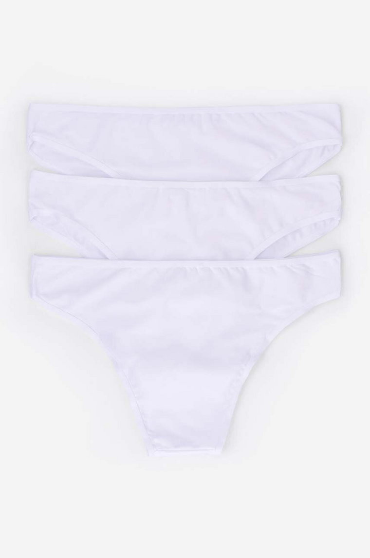 women'secret figi 3-pack kolor biały