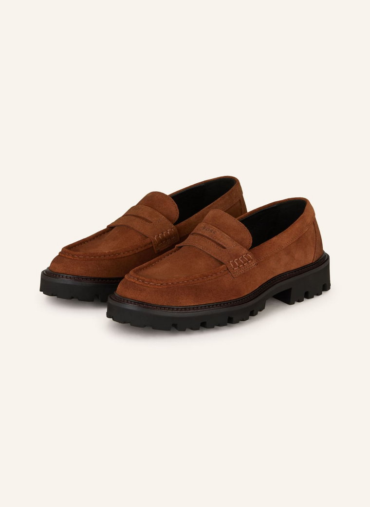 Boss Penny Loafers Julyo braun