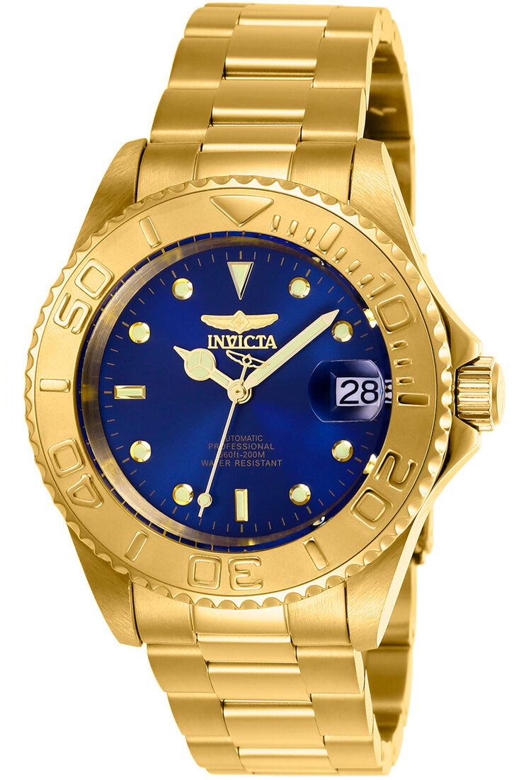 Zegarek marki Invicta model 269 kolor Zółty. Akcesoria męski. Sezon: Cały rok