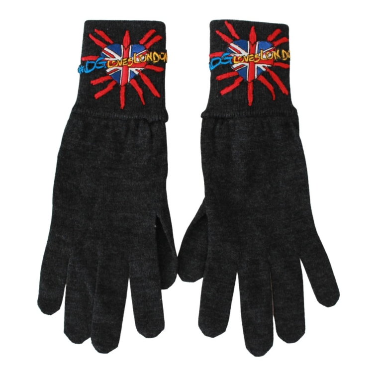 DG uwielbia haftowane rękawiczki w Londynie Dolce & Gabbana