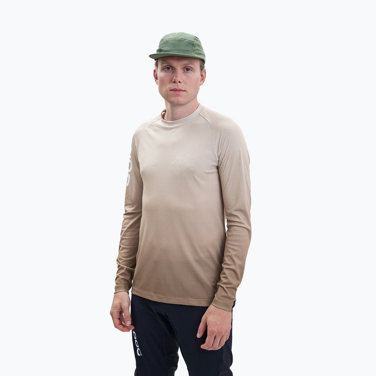 Longsleeve rowerowy męski POC Essential MTB Lite gradient jasper brown