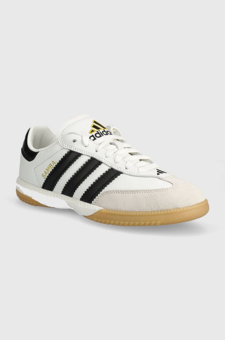 adidas Originals sneakersy skórzane Samba MN kolor biały IF1953