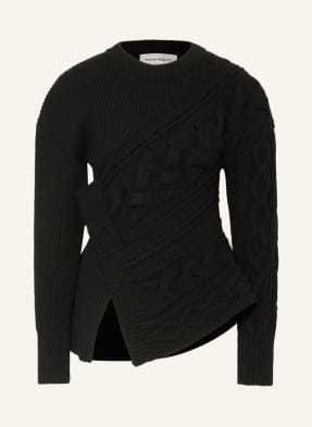 Alexander Mcqueen Sweter schwarz