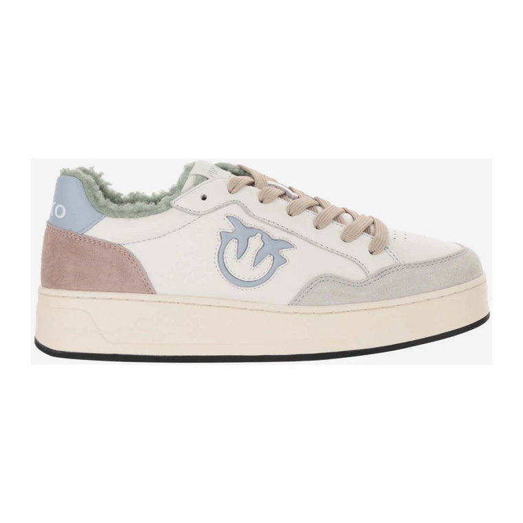 Love Birds Diamond Cut Sneakers Pinko