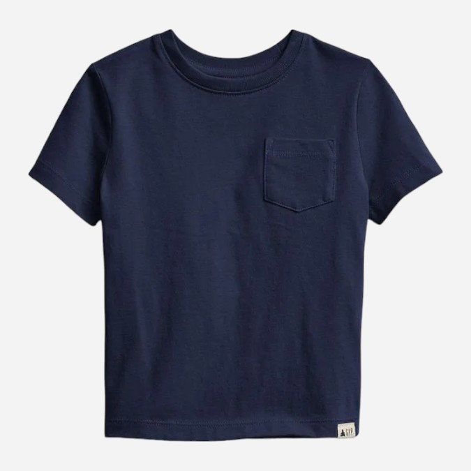 Koszulka dziecięca chłopięca GAP 669948-11 84-91 cm Ciemnogranatowa (1200055510267). T-shirty, koszulki chłopięce