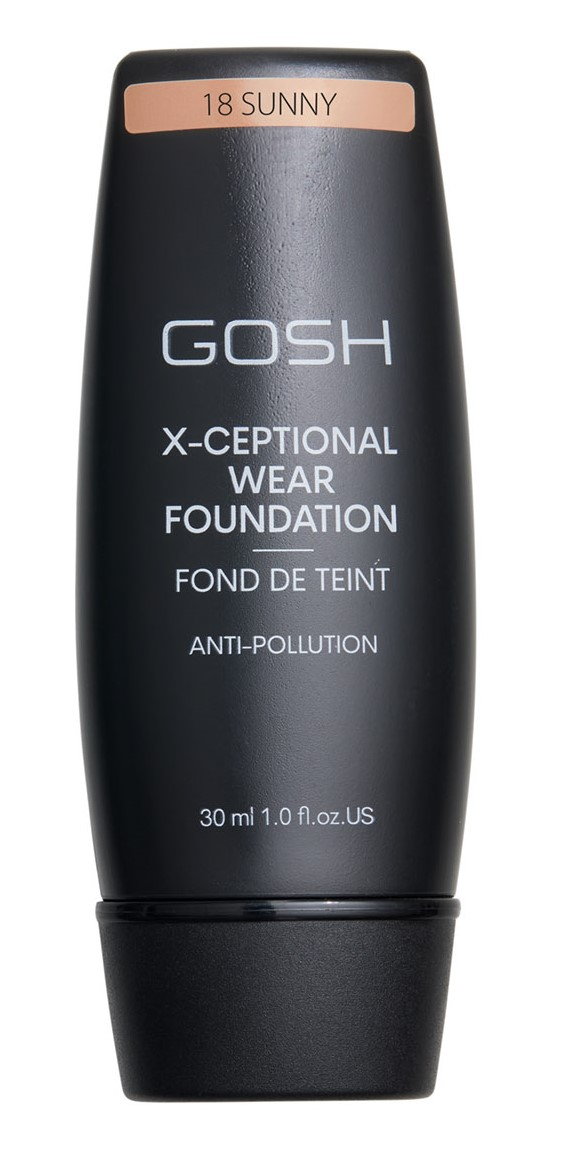 GOSH X-Ceptional Wear Długotrwały podkład do twarzy 18 Sunny 35ml