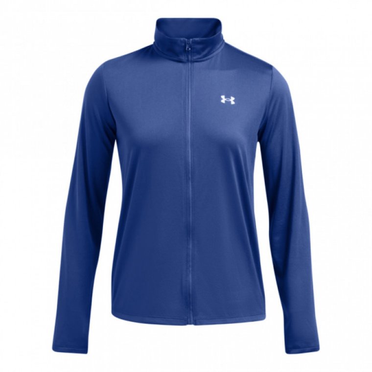 Damska bluza treningowa rozpinana bez kaptura Under Armour Tech Full Zip - niebieska