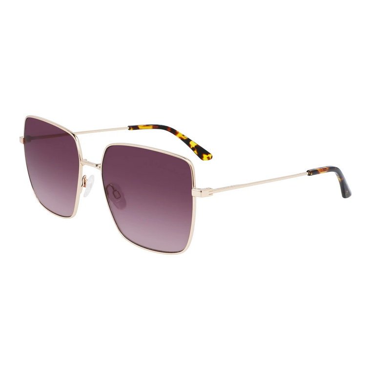 Okulary przeciwsłoneczne Ck20135S w kolorze złoto/fioletowy Calvin Klein