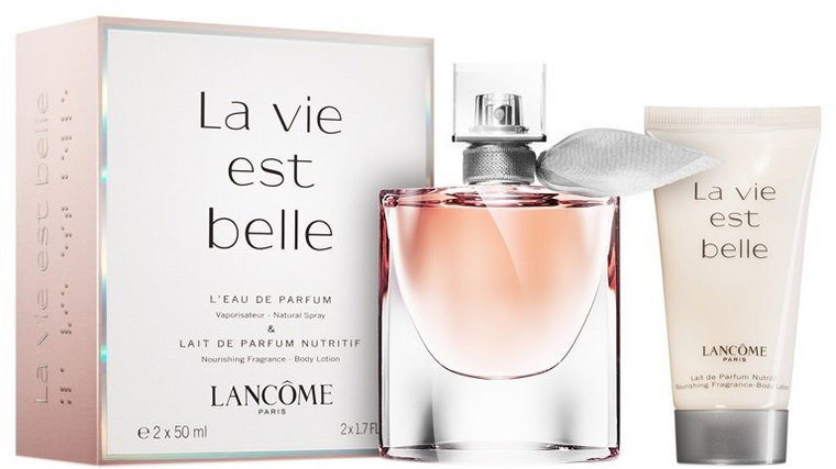 Zestaw damski Lancome La Vie Est Belle Woda perfumowana damska 50 ml + Balsam do ciała 50 ml (3660732009541). Perfumy damskie