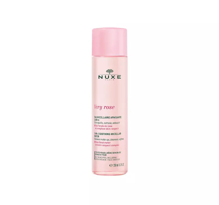 NUXE VERY ROSE ŁAGODZĄCA WODA MICELARNA 3W1 200ML