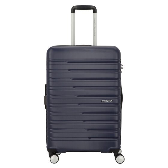 American Tourister Flashline 4 kółka Walizka 67 cm ink blue