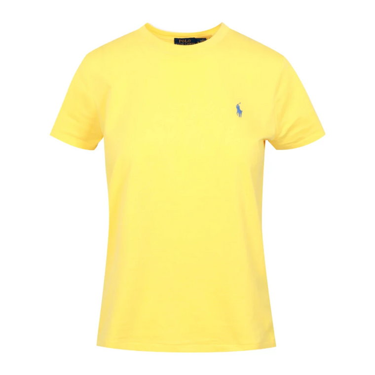 Żółta Koszulka Jersey dla Kobiet Ralph Lauren