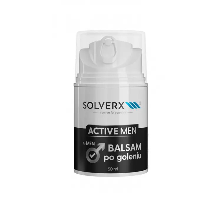 SOLVERX ACTIVE MEN BALSAM PO GOLENIU 50ML