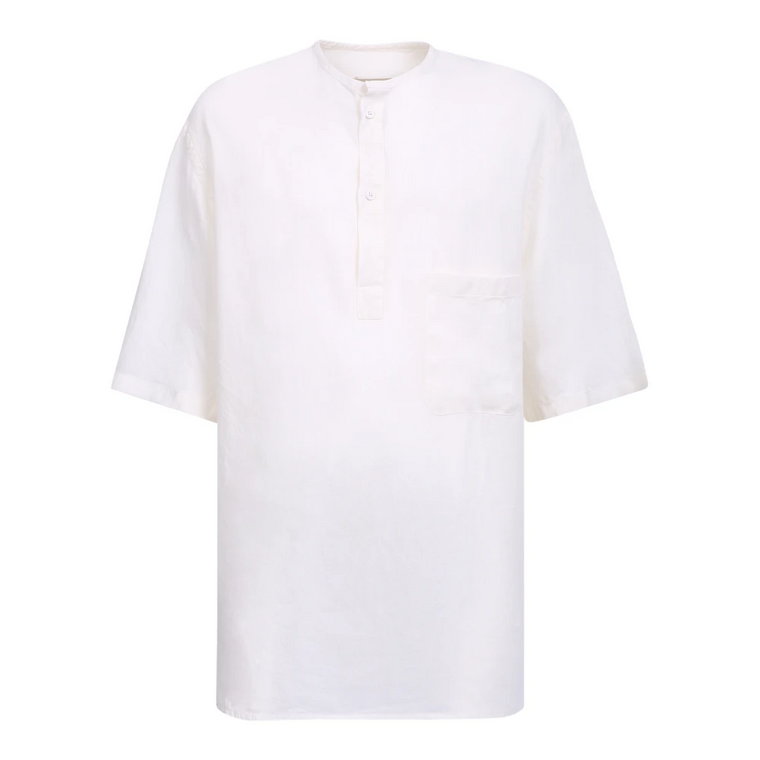 Białe koszulki męskie - kolekcja Ss22 Giuseppe Di Morabito