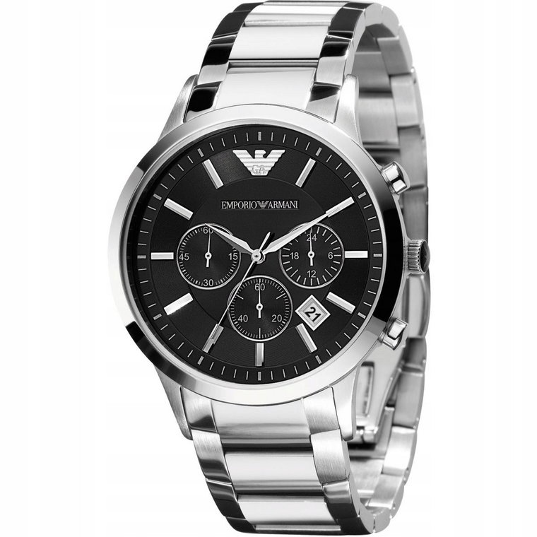 Zegarek męski Emporio Armani Ar2434 Srebrny Pl