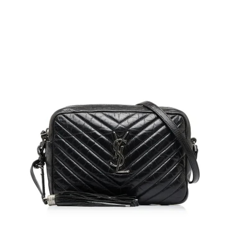 Pre-owned Leather crossbody-bags Saint Laurent Vintage