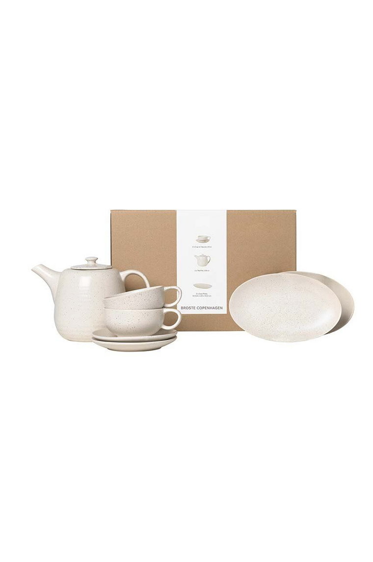 Broste Copenhagen zestaw do herbaty dla 2 os. Nordic Vanilla Tea For Two