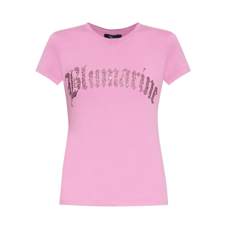 T-shirt with logo Blumarine