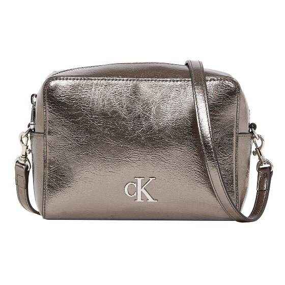 Calvin Klein Jeans Minimal Monogram Mini Torba Torba na ramię 18 cm gunmetal