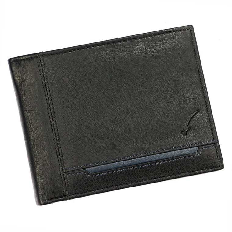Skórzany składany stylowy męski portfel od FLACCO
