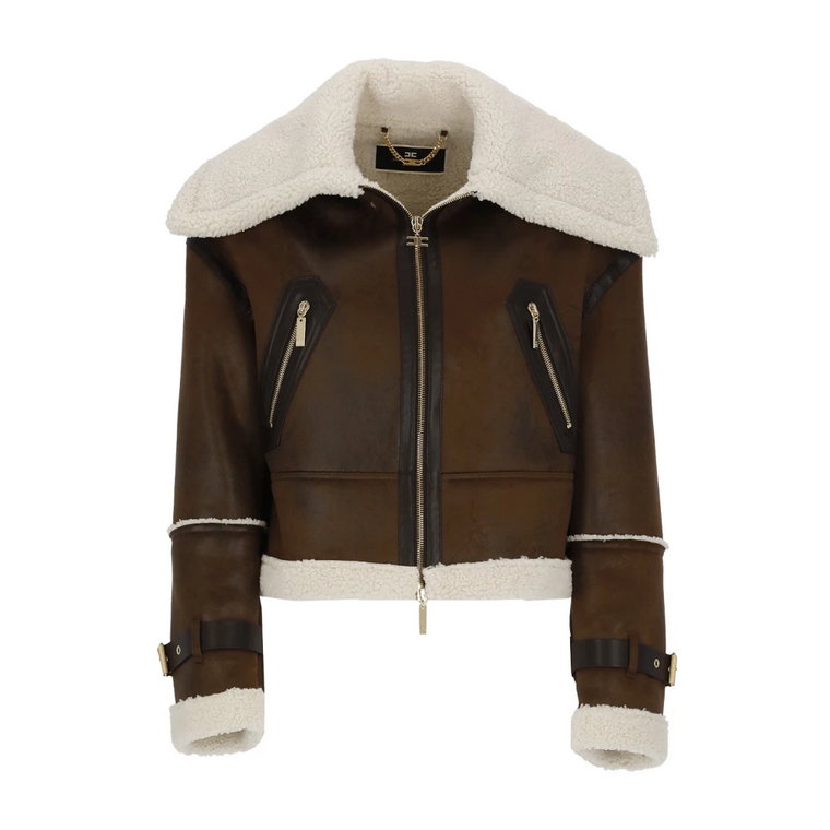 Leather Jackets Elisabetta Franchi