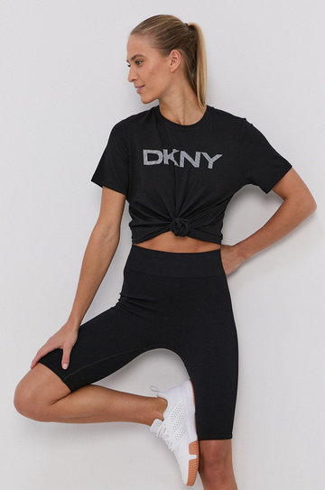 Dkny T-shirt DP1T6749 damski kolor czarny