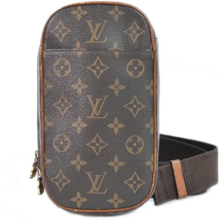 Pre-owned Canvas clutches Louis Vuitton Vintage