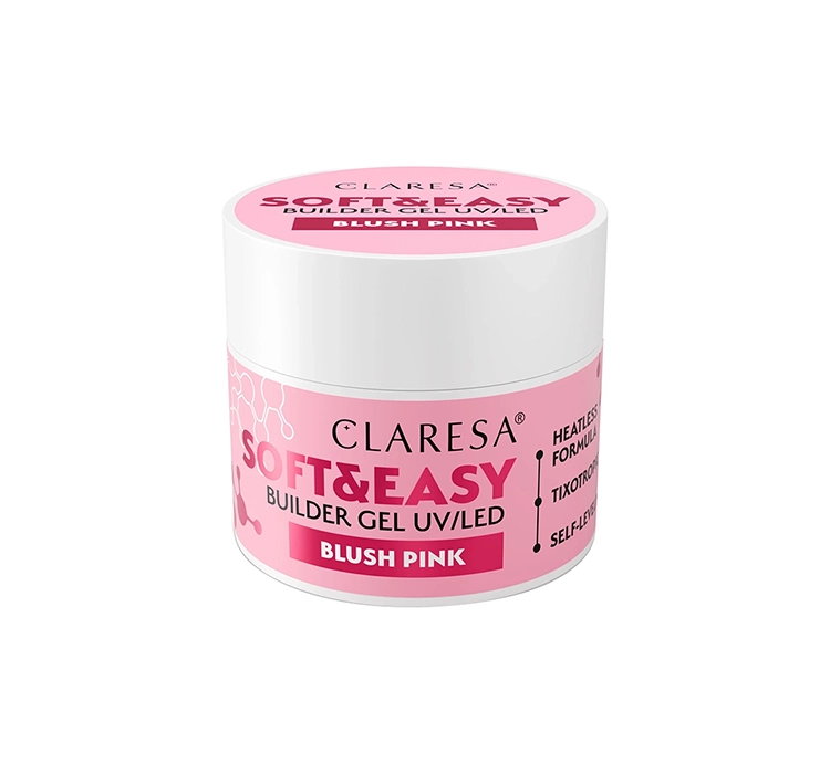 Claresa Soft & Easy żel budujący Blush Pink 12g