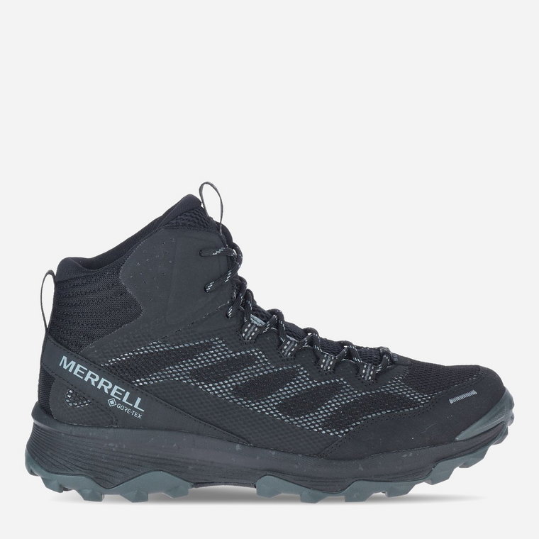 Buty trekkingowe męskie Gore-Tex Merrell Speed Strike Mid GTX M J066867 44.5 (10.5US) 28.5 cm Szare (194917755037). Buty męskie za kostkę