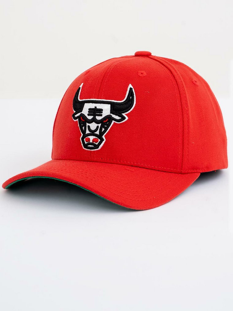 Czapka Snapback Mitchell & Ness Chicago Bulls NBA Team Ground Stretch Czerwona