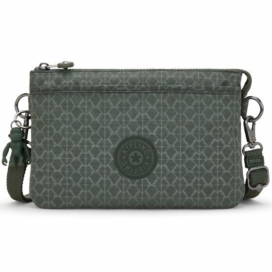 Kipling Basic Plus Riri Torba na ramię 24 cm sign green emb