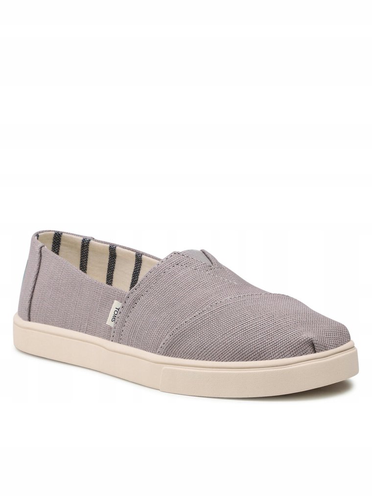 Toms Półbuty Alpargata 10013492 Szary