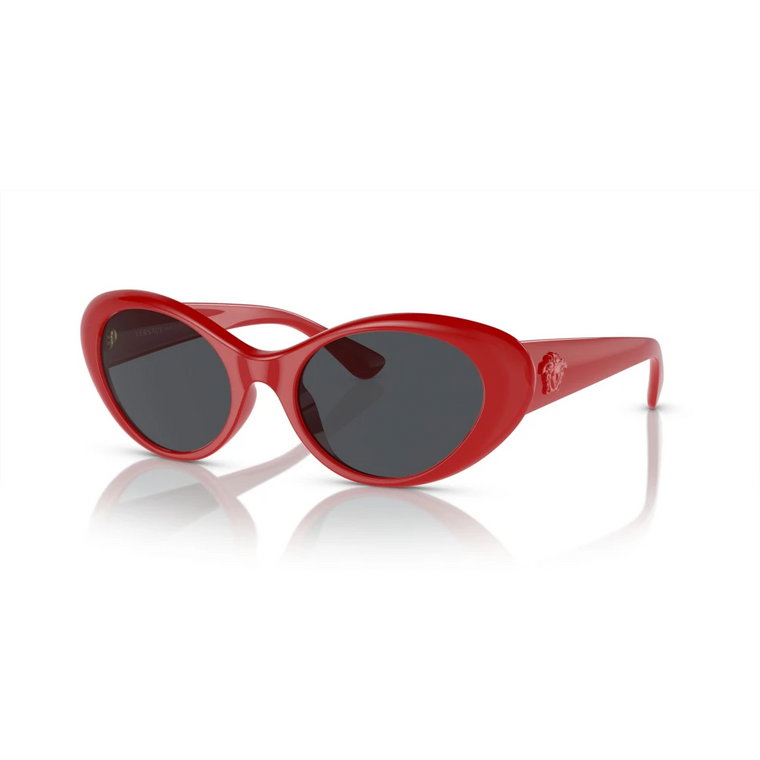 Red/Dark Grey Sunglasses Versace