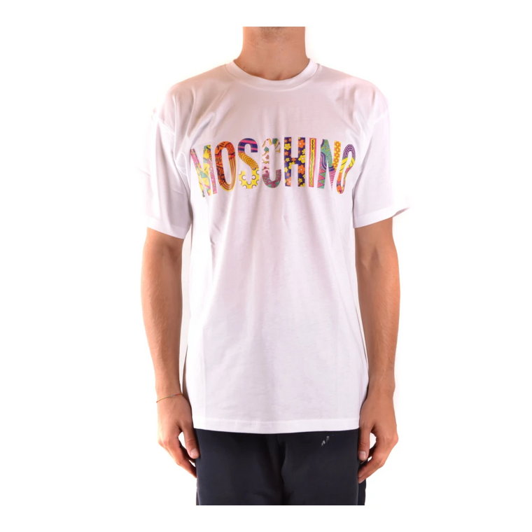 Stylowa Męska Koszulka - Podnieś swój styl! Moschino