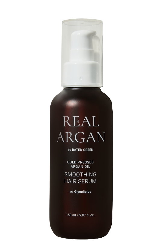 Rated Green Real Argan Serum wygładzające do uszkodzonych i rozdwajających się włosów 150 ml