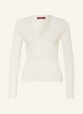 Maxmara Studio Sweter Radica weiss