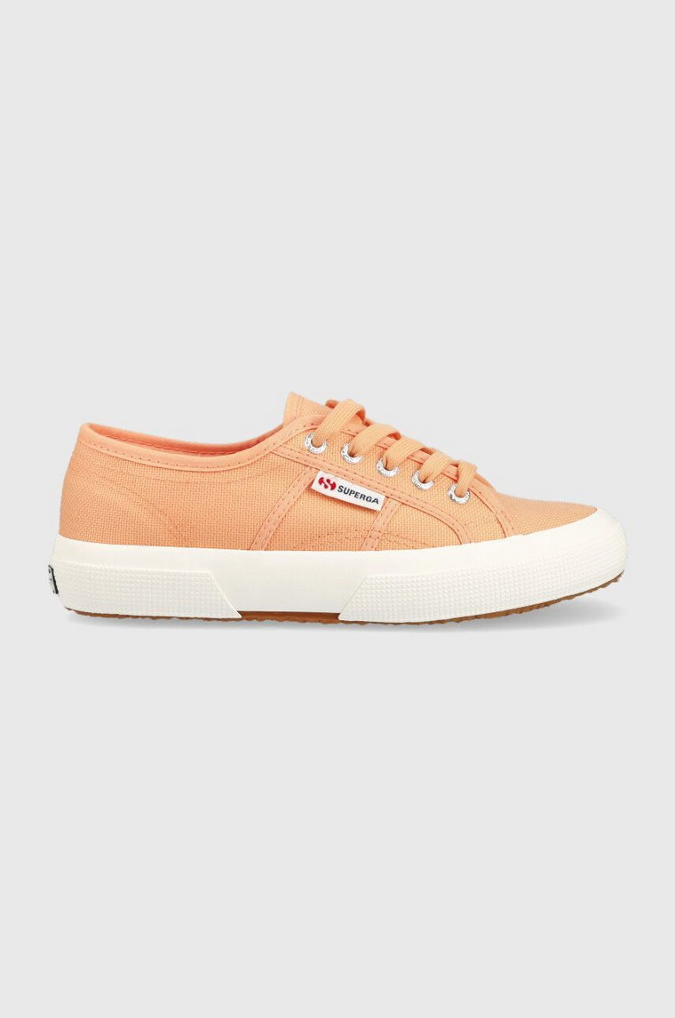 Superga tenisówki 2750 COTU CLASSIC damskie kolor pomarańczowy S000010