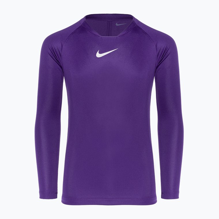 Longsleeve termoaktywny dziecięcy Nike Dri-FIT Park First Layer court purple/white