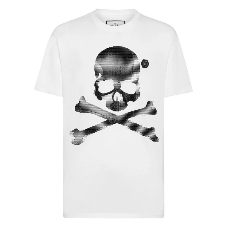 Luźny Bawełniany T-shirt Philipp Plein