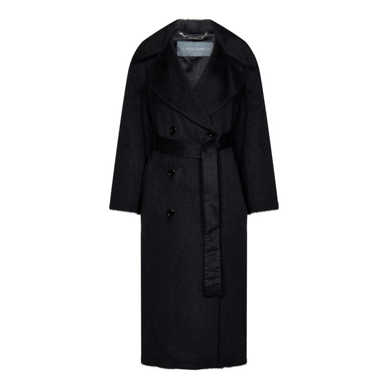 Belted Coats Alberta Ferretti