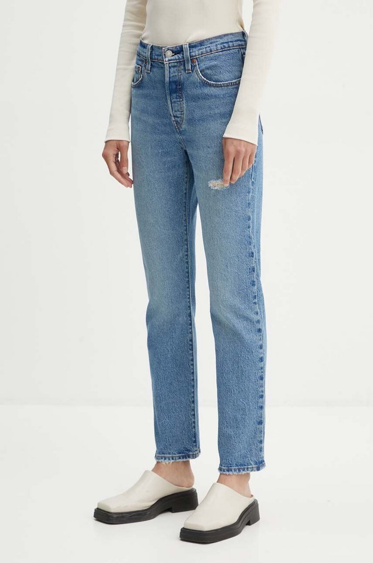 Levi's jeansy 501 damskie high waist