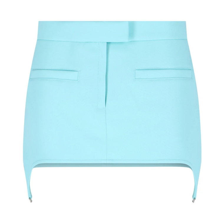 Niebieska Krótka Spódnica dla Kobiet Courrèges