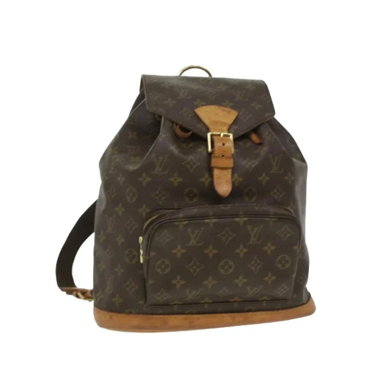 Pre-owned Canvas backpacks Louis Vuitton Vintage