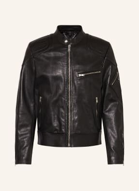 Belstaff Kurtka Skórzana Racer schwarz