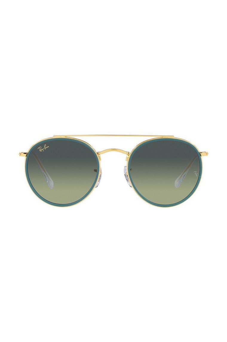 Ray-Ban okulary przeciwsłoneczne 0RB3647N damskie kolor żółty