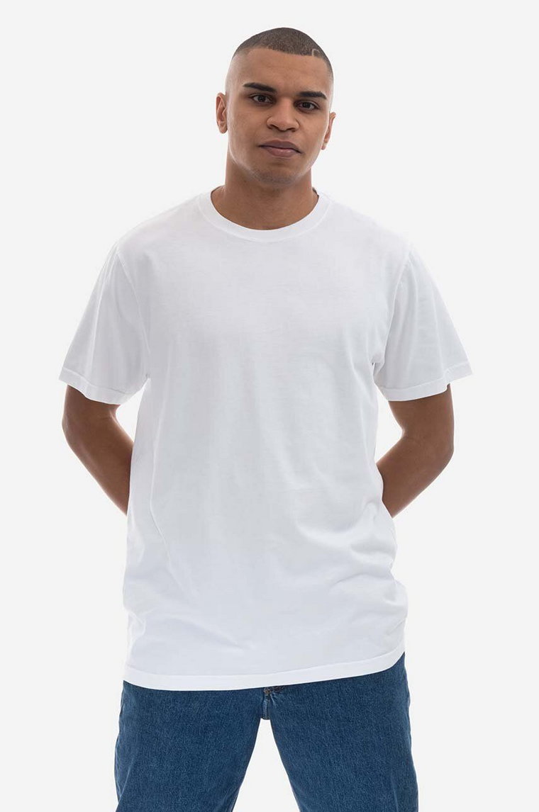 Maharishi t-shirt bawełniany męski kolor biały z nadrukiem 9925.WHITE-WHITE