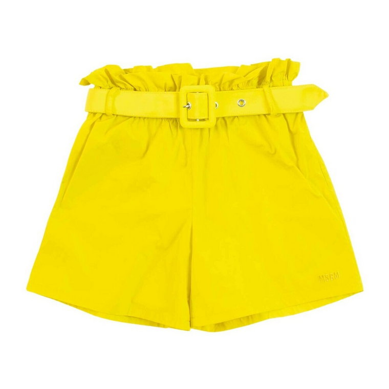 Ms028945 Shorts in tessuto Msgm